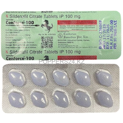 Виагра Cenforce 100mg Начинает действовать через 30 минут. Действует 4 часа. Не совместим с алкоголем. Пить натощак.